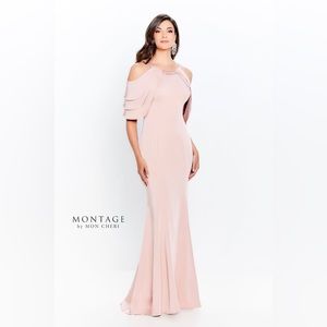 Size M Montage pink evening/party dress